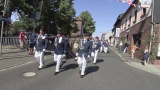 Schützenfest in Kapellen 2017 Der Aufmarsch zur Montagsparade 29Mai 2017 [upl. by Hapte68]