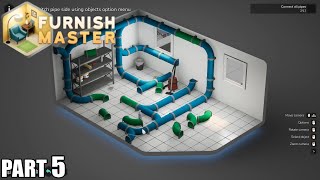 Furnish Master Gameplay Part 5  PC [upl. by Asiruam200]