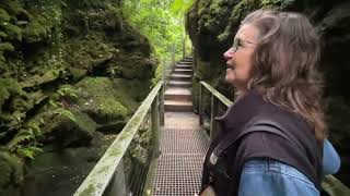 Devils Cauldron Lydford Gorge Devon England [upl. by Masha775]