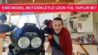 Eski Motosikletlerle de Gezilir  Çağlar Erkenci ile Africa Twin İncelemesi [upl. by Orimar]