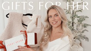 GIFT GUIDE FOR HER 🎁 Christmas 2024 budget luxury present ideas UK [upl. by Narhet992]