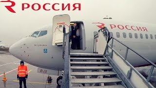 ROSSIYA 737800  ST PETERSBURG  MOSCOW [upl. by Knox268]