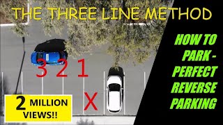 How to Reverse Park  PERFECT REVERSE PARKING EVERY TIME [upl. by Annahael]