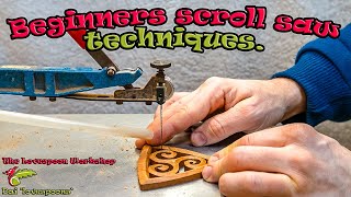 Scroll Saw techniques for beginners [upl. by Lytsirk554]