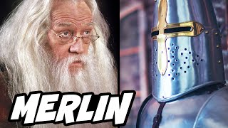 The Story of Merlin The Most Powerful Wizard  Harry Potter Explained [upl. by Ludovick]