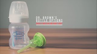 Dr Browns Bottle  Use It With or Without Vent [upl. by Whipple]