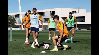 Real Madrid Training 3 Oct Team Starts Preparation for Villarreal Clash  Recovery  Ball Control [upl. by Plank]