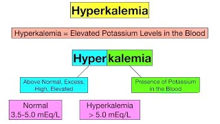 Hyperkalemia  High potassium level treatment  Potassium and Dialysis [upl. by Juli]