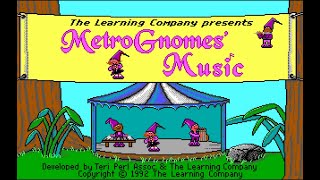 MetroGnomes Music 1992 The Learning Company [upl. by Nahtam]