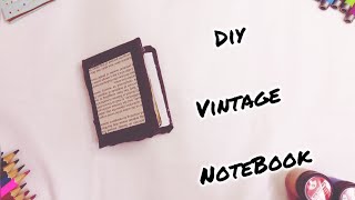 DIY Vintage Pocket Diary\By Zehra’s Creation craft diy notebook youtubevideo [upl. by Fleeta]