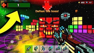 1 HP LEFTHOW DID I SURVIVE  Pixel Gun 3D Campaign World 4 FINAL Boss Battle amp Ending [upl. by Htnamas]