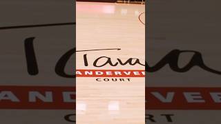 Court at Stanford’s Maples Pavilion named for Tara VanDerveer [upl. by Schaaff330]