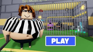 FOOTBALL BARRYS PRISON RUN OBBY ROBLOX roblox obby [upl. by Sitra572]