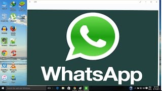 How to Use WhatsApp on PcLaptop  Windows 1081 [upl. by Anjali]