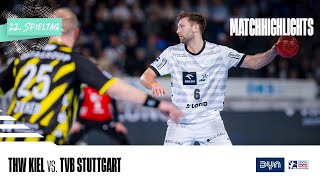 Highlights THW Kiel  TVB Stuttgart [upl. by Terrance]