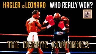 Hagler vs Leonard  Who Really Won [upl. by Colinson]