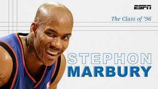 Stephon Marbury was a misunderstood AllStar who found his way in China  The Class of ’96 [upl. by Palmore]