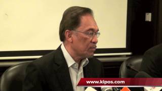 Isu Kalimah Allah  Saya Tidak Tolak Keputusan Majlis Syura  Anwar 2512013 [upl. by Aip]