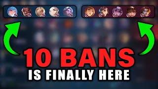 NEW 10 BANS SYSTEM IS FINALLY HERE [upl. by Saihtam]