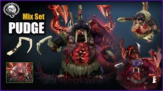 Pudge Mix Set Hunt of the Odobenus One  Dragonclaw Hook  Feast of Abscession  Immortal [upl. by Nohsav366]