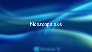 Windows 10 OS ROBLOX  Installing noescapeexe timestamps in description [upl. by O'Reilly94]