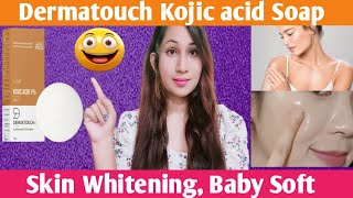 Dermatouch Kojic acid Soap Fairness soap Honest Review [upl. by Devina]