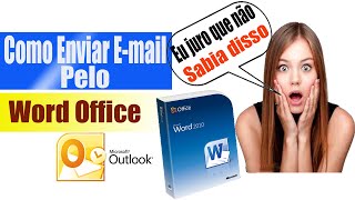 Como enviar Email pelo Word pacote Office [upl. by Emse]