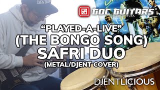 Safri Duo  PlayedaLive the bongo song METAL DJENT COVER  Djentlicious [upl. by Acissehc856]