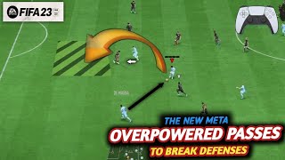 The best effective 2 passes right now on fifa 23 deepresearcherFC [upl. by Gaye631]