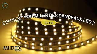 Comment installer des bandeaux LED [upl. by Nnylorac991]