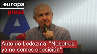 Con Venezuela quotNosotros ya no somos oposición la oposición aquí a partir de ahora es Maduroquot [upl. by Arhat]