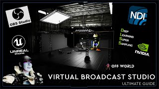 How to make a virtual broadcast studio in Unreal Engine [upl. by Tsuda808]