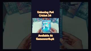 Unboxing Ps4 Cricket 24 Available At Gamesworthpk ps4 cricket24 gamesworth gw [upl. by Nealy761]