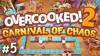 Overcooked 2  Carnival of Chaos 31  2 players  Score 3492 [upl. by Enelyam]