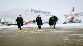 Jerusalema Dance Challenge  Helvetic Airways [upl. by Blaseio143]