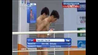 Diving World Series 2014 Beijing CHN Mens 10m sync 男子跳台雙人 [upl. by Damon]