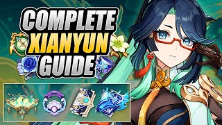 COMPLETE XIANYUN GUIDE How To Play Best Builds DPS amp Support Weapons Artifacts Teams amp MORE [upl. by Enayd]