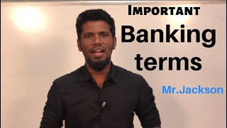 Most important banking terms  Definition with explanation  MrJackson [upl. by Cinom787]