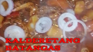 my version of kalderetang Batangas [upl. by Adiuqram686]