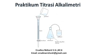 Praktikum Titrasi Alkalimetri [upl. by Solrak]