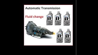 Automatic Transmission fluid change F150 same on most automatic cars and trucks RWD [upl. by Careaga]