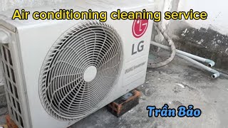 Vệ sinh máy lạnh LG vesinhmaylanh airconditioner youtubevideo viralvideo shortvideo ac [upl. by Anomar73]