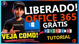 COMO BAIXAR E INSTALAR O MICROSOFT OFFICE GRÁTIS OFICIAL COMPLETO 2024  ORIGINAL  ATIVA SEM CRACK [upl. by Lambart]