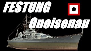 WOWS Gneisenau World of Warships worldofwarships wows premium replay [upl. by Glover]