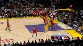 Lakers Vs Rockets Game 2 Highlights 2009 Playoffs HQ [upl. by Eyaj]