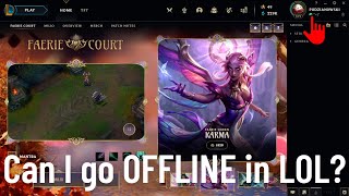 How to Appears Offline in League of Legends  Offline Status in LOL [upl. by Norby]