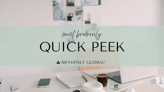 Meet Bravenly® Quick Peek [upl. by Concordia847]