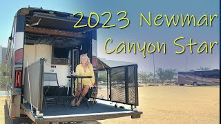 Luxury RV Video Tour  2023 Newmar Canyon Star [upl. by Rettig]