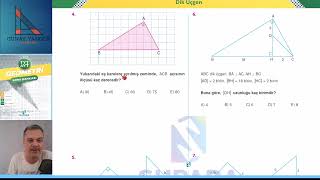 SUPARA TYT AYT GEOMETRİ 2024 DİK ÜÇGEN TEST 1 [upl. by Kitarp]