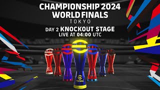 eFootball™ Championship 2024  WORLD FINALS  KNOCKOUT STAGE [upl. by Aronos]